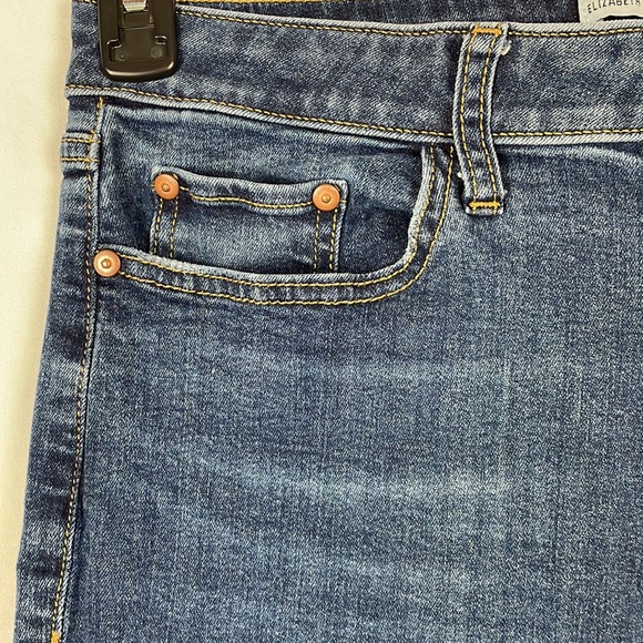 Elizabeth and James High Rise Stovepipe Blue Jeans - Size 14-32 - Picture 3 of 13